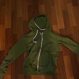 Green target hoodie xsmall